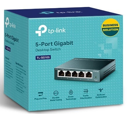 TP-Link TL-SG105 with QoS Gigabit Performance TP-Link TL-SG105 with QoS Gigabit Performance